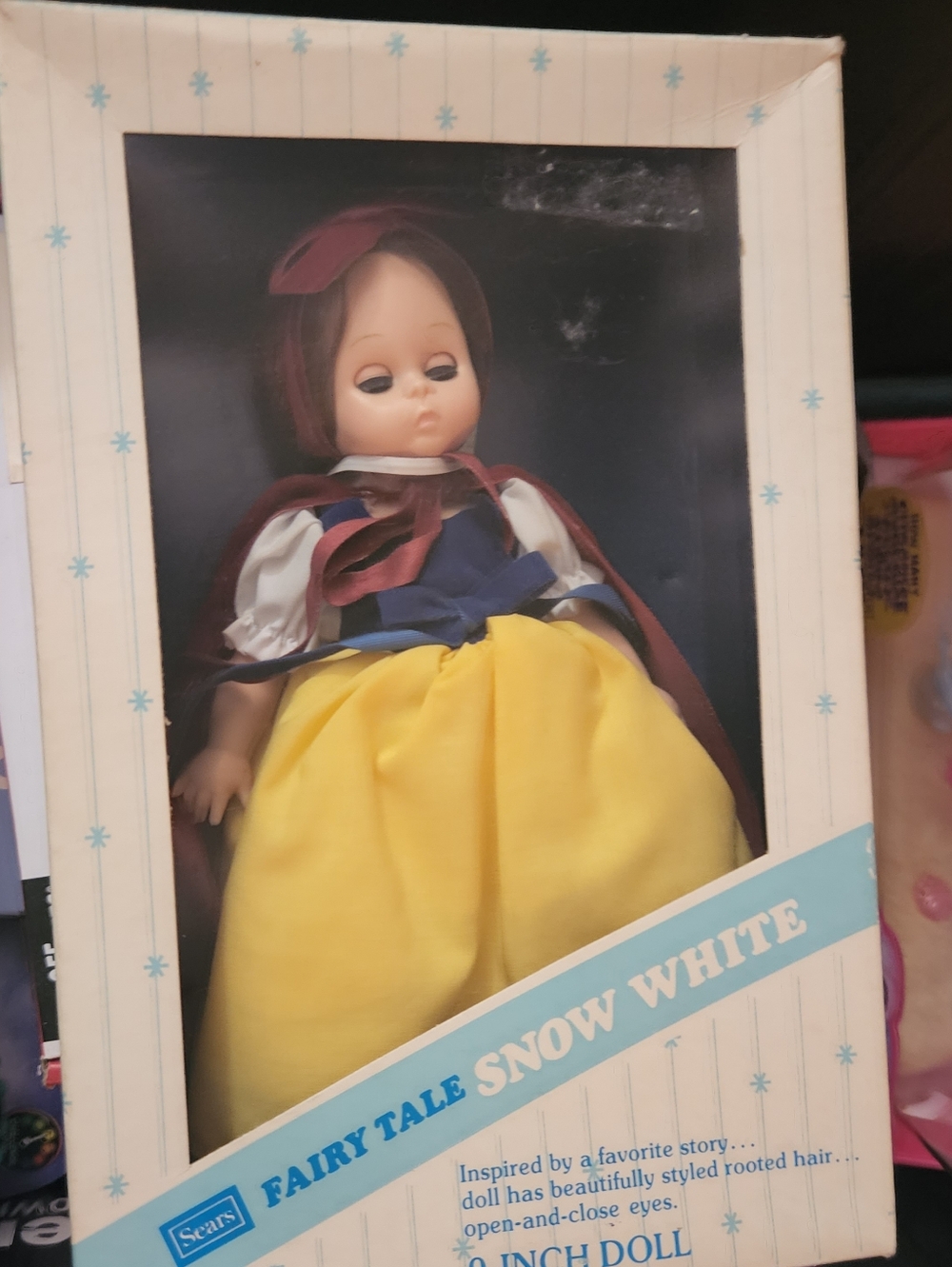 1979 vintage Sears Fairy Tale Collection Snow White Doll
